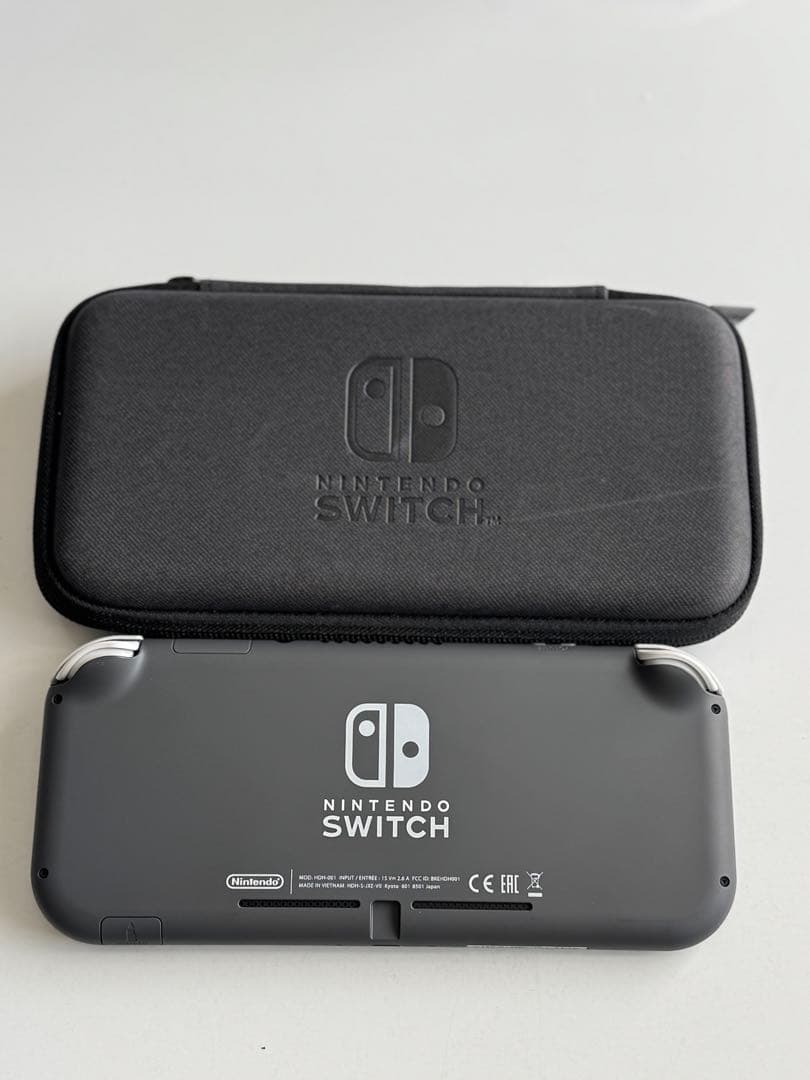 Nintendo Switch Lite グレー キャリングケース付き