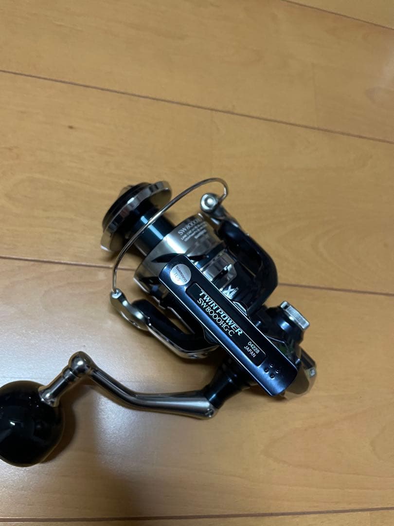 シマノ 21ツインパワーSW 8000HG + プラグ6本セット