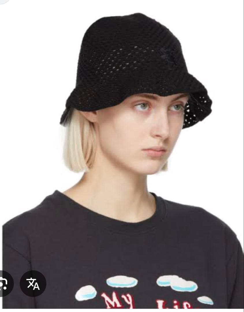 【希少♡美品】heaven by marc jacobs⭐︎クロシェハット