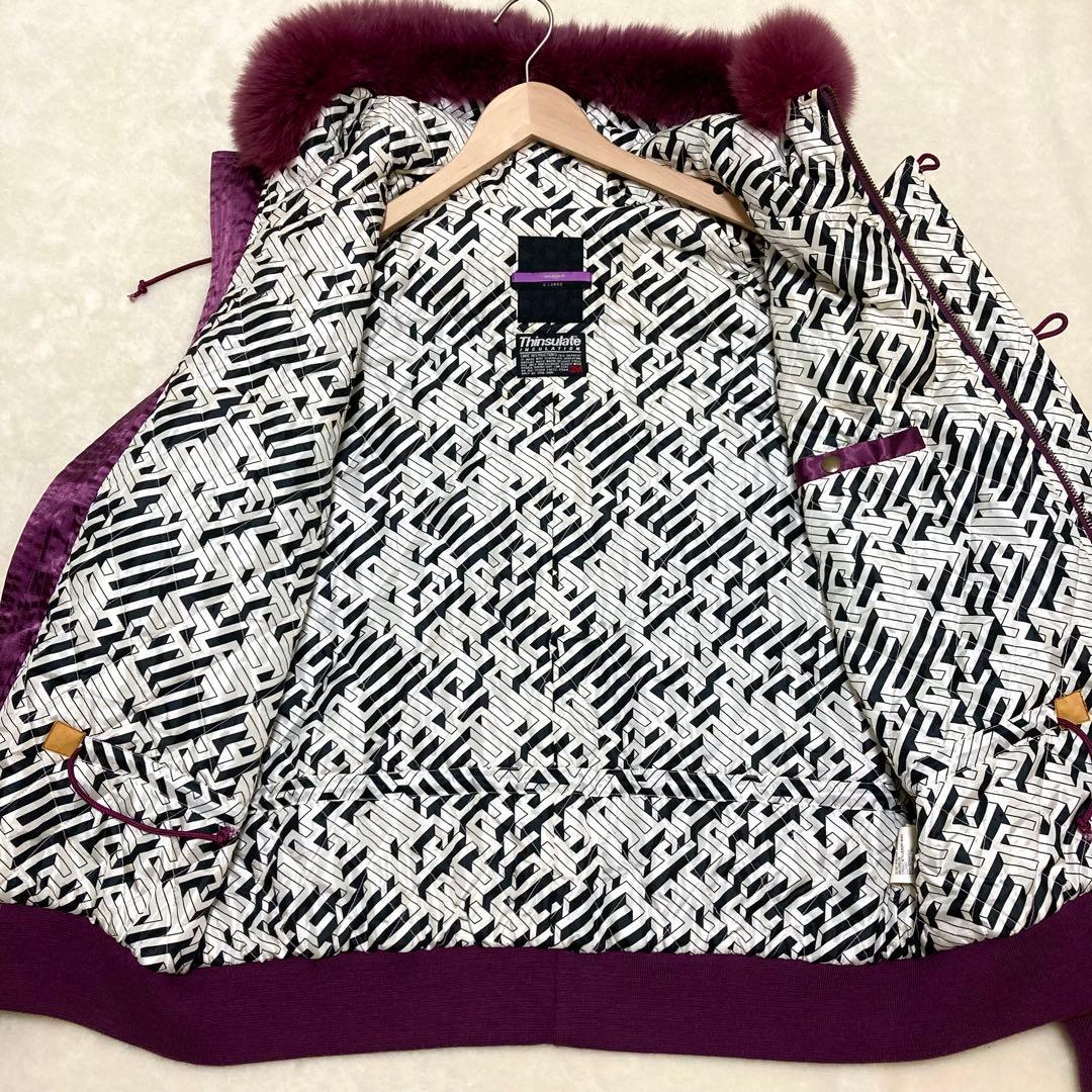 希少美品 スワッガー ジャケット アウター N2Bフォックスファー XL フード