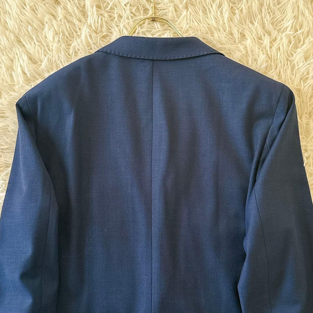 未使用級 Lサイズ 近年 ブルックスブラザーズ 紺ブレ 銀ボタン ジャケット 羊