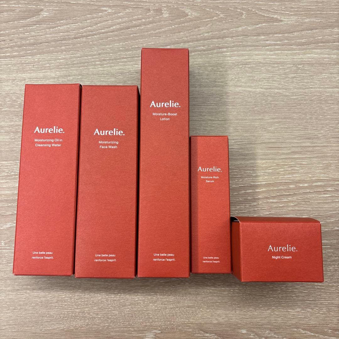 Aurelie オレリー　プレミアム集中ケア5点セット