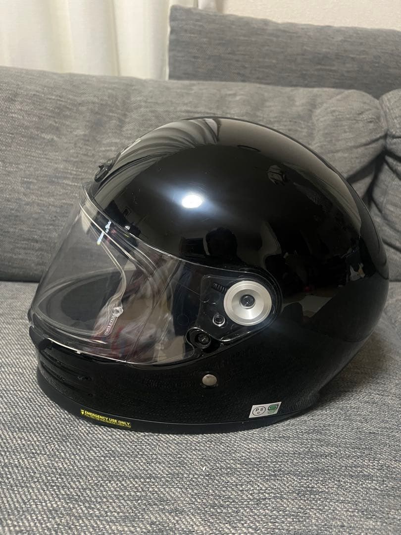 【ややキズ有り】SHOEI グラムスターフルフェイスヘルメット ブラック