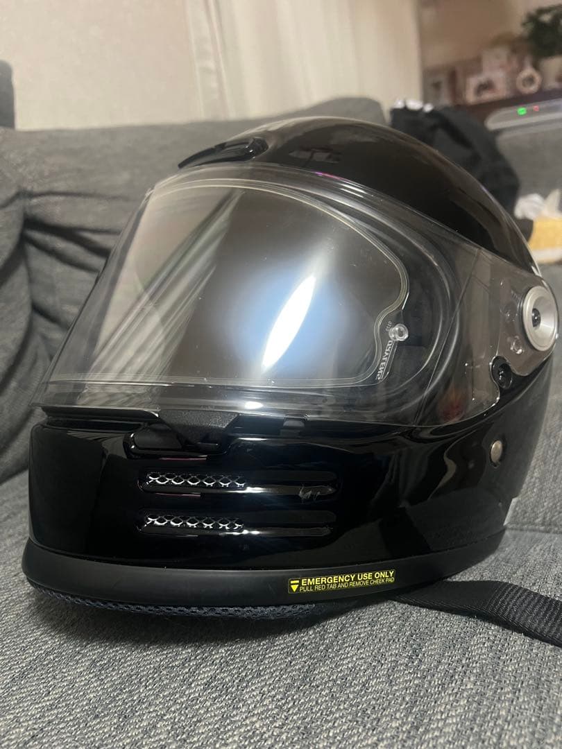【ややキズ有り】SHOEI グラムスターフルフェイスヘルメット ブラック
