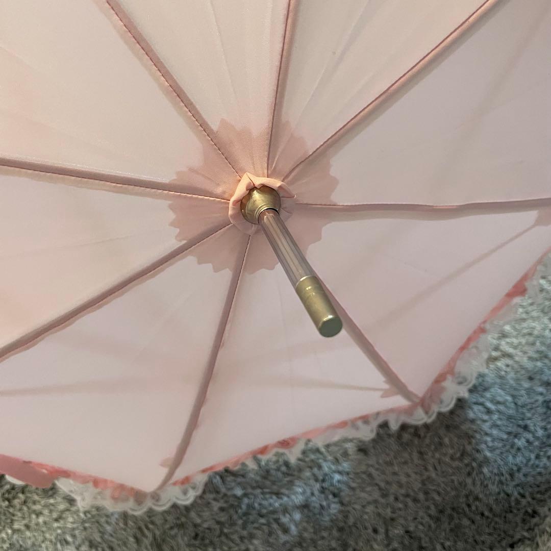 BABY THE STARS SHINE BRIGHTピンクフリル付傘アンブレラ