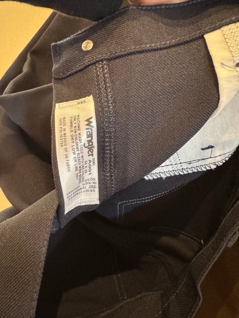 US WRANGLER ランチャードレスジーンズ BL NV