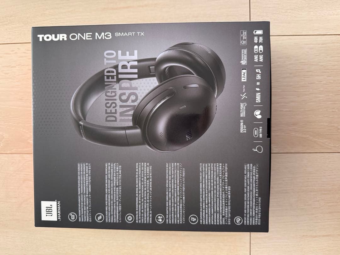 JBL TOUR ONE M3 ワイヤレスヘッドホン　トランスミッター付属