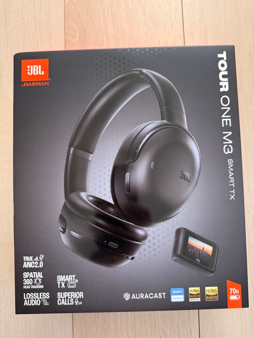 JBL TOUR ONE M3 ワイヤレスヘッドホン　トランスミッター付属