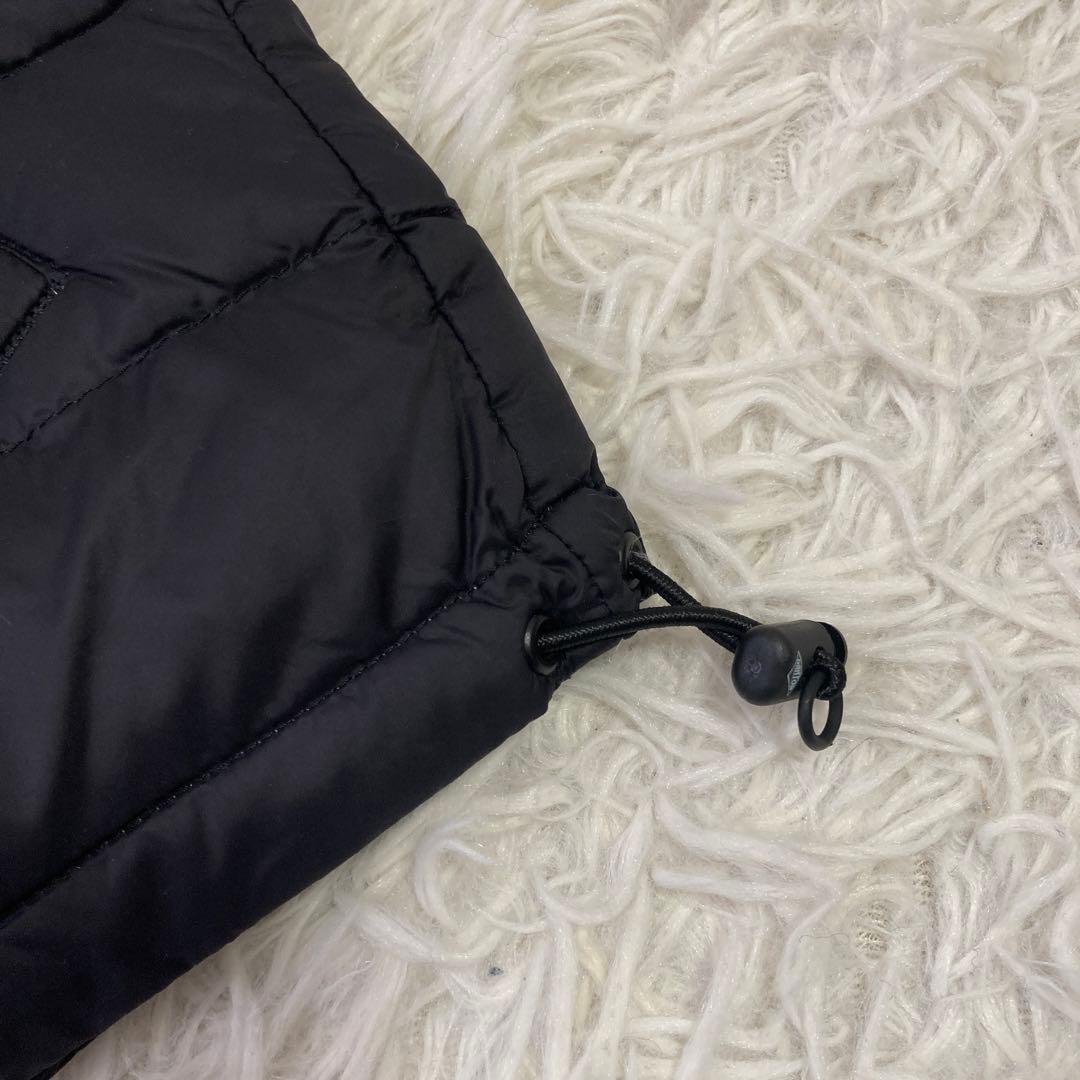 《良品》 DANTON ダウンベスト ブラック 34 着回し Ｖネック