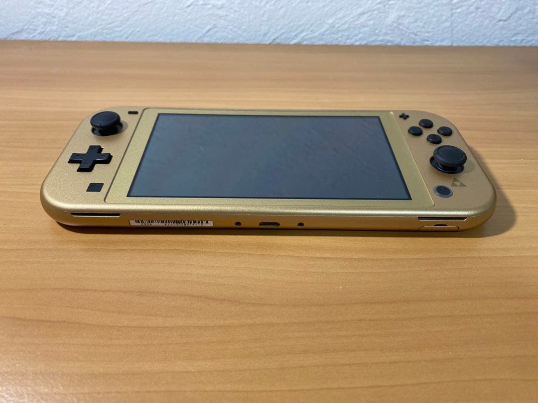 【美品】Switch Lite ゴールド本体 ゼルダの伝説 ハイラルED