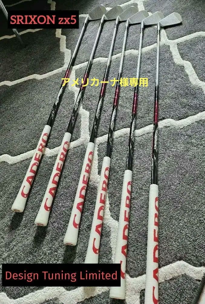 希少 SRIXON zx5 デザインチューニング 限定 アイアンセット