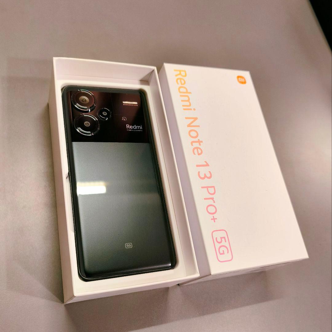 Redmi Note 13 Pro+ 5G 本体 256GB ブラック