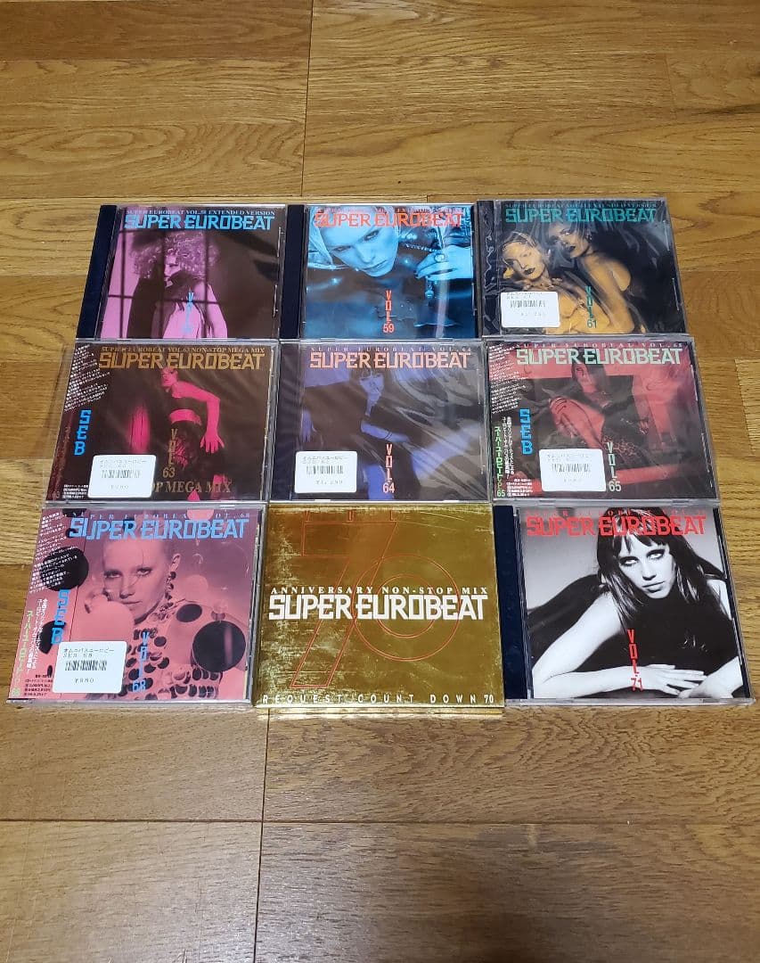 スーパーユーロビート 85枚