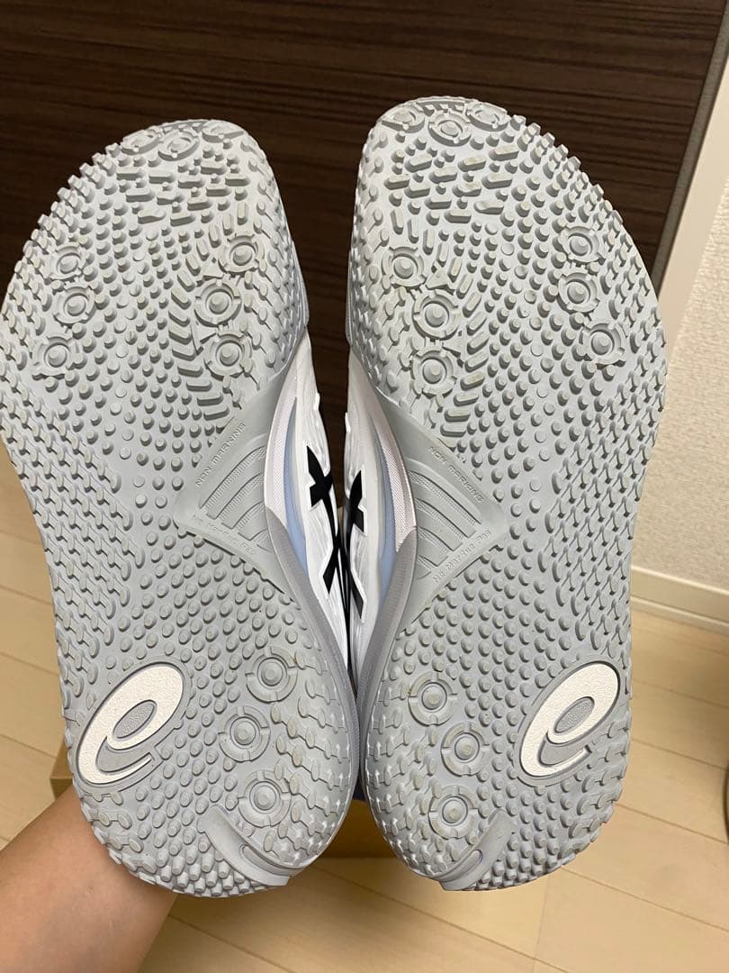 【極美品】アシックス　テニスシューズ　ゲルレゾリューションX OC　27センチ