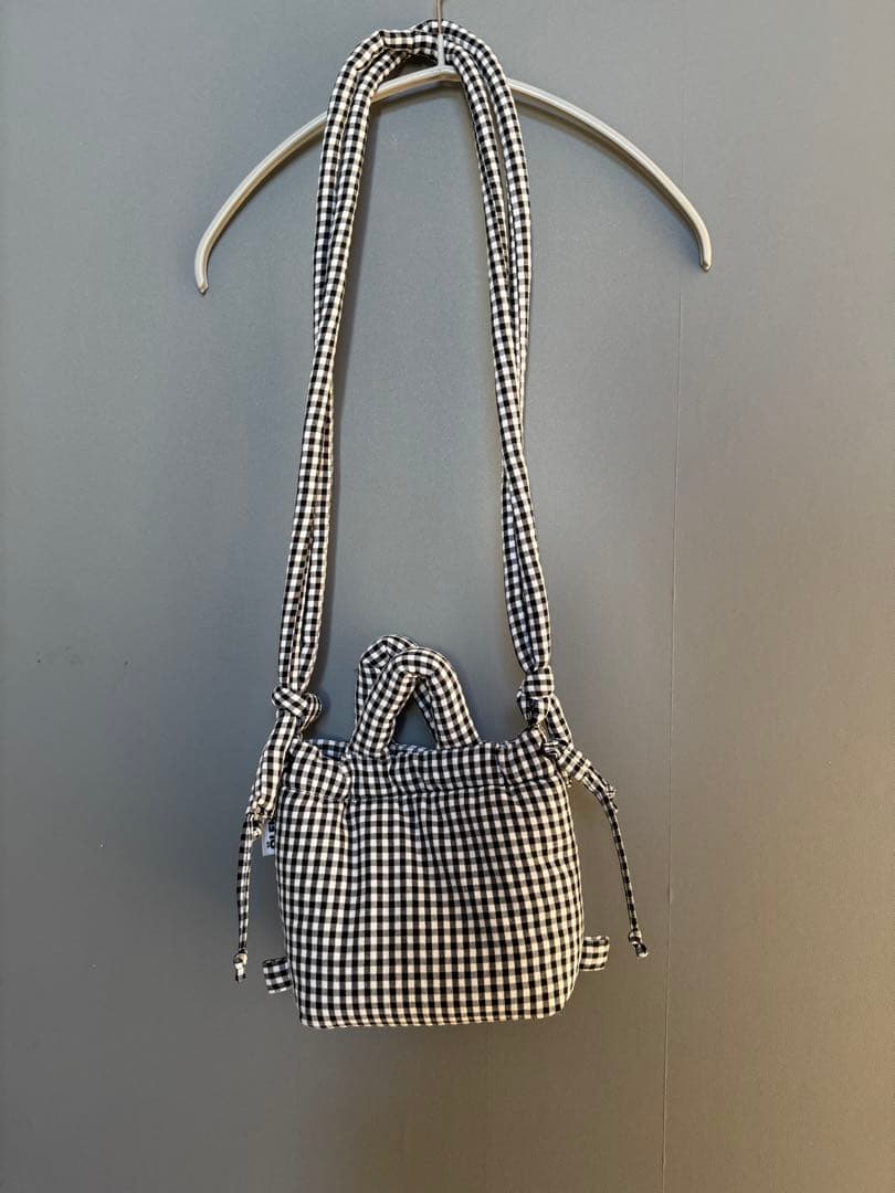 【OLEND】MICRO ONA SOFT BAG ショルダー ギンガムチェック