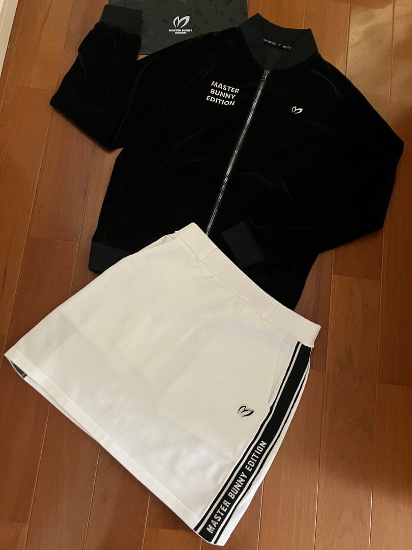 ★mari★ マスターバニー ベロア調ラミネートジャケット 黒