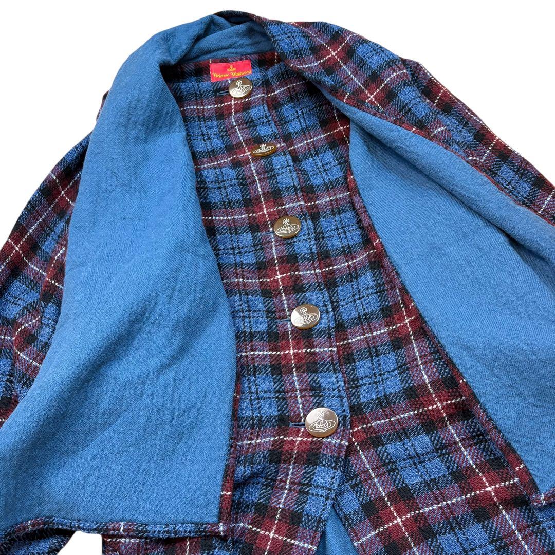 極美品 ヴィヴィアンウエストウッドレッドレーベル ポンチョ ドルマンコート