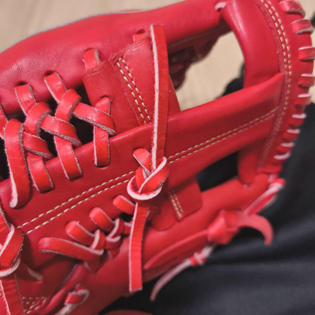 美品　MIZUNO グローバルエリート　大人用　軟式 内外野手グローブ　専用袋付