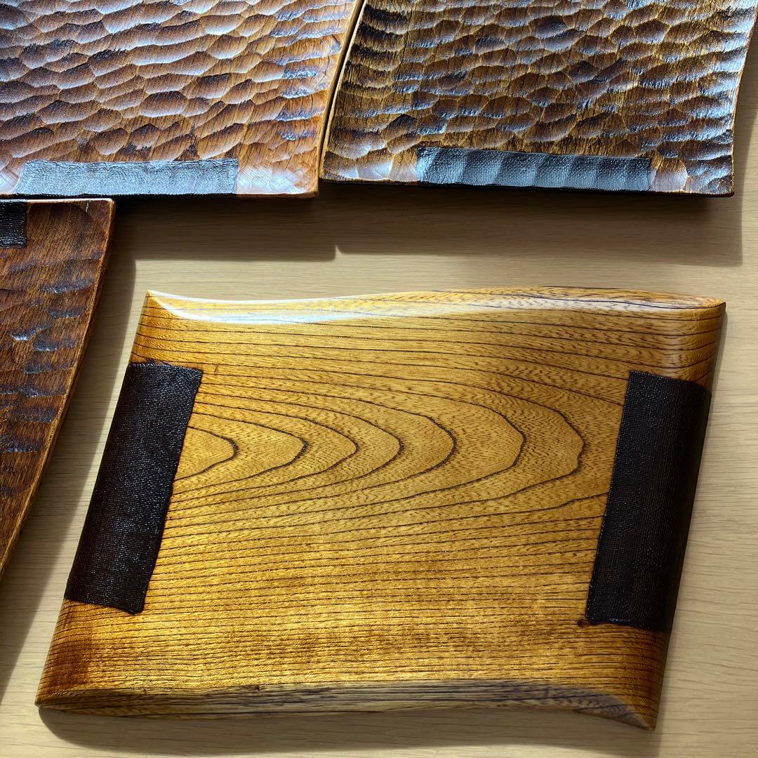 天然木　木皿　ウッドプレート　オードブルプレート