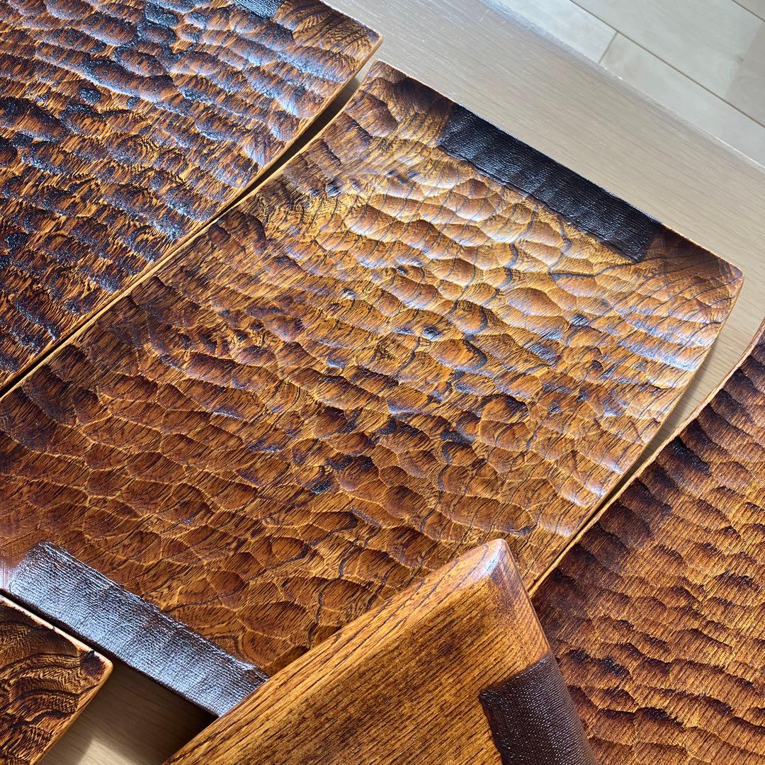 天然木　木皿　ウッドプレート　オードブルプレート