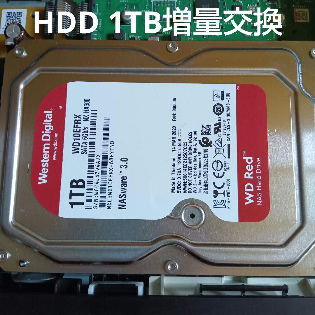SHARP AQUOSブルーレイ BD-NW510　HDD1TB増量交換第11