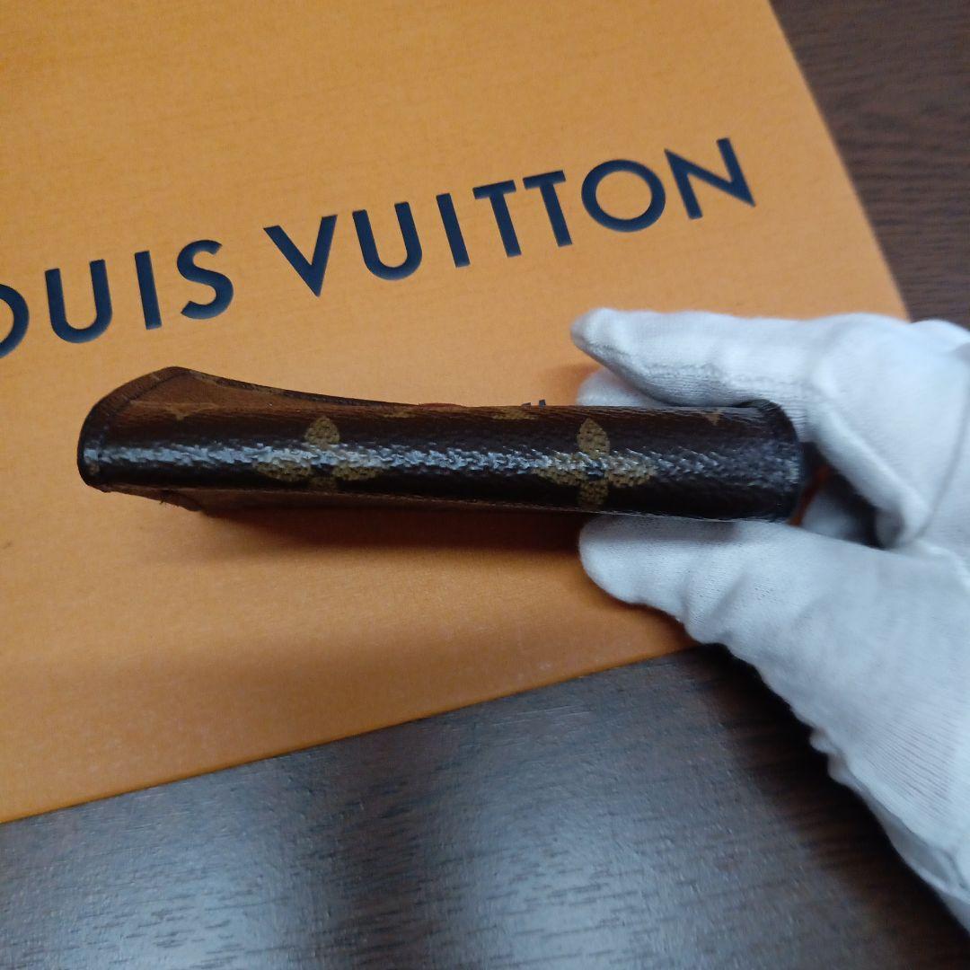 ルイ・ヴィトン、美品モノグラム、フューシャー、ミュルティクレ6連キーケース