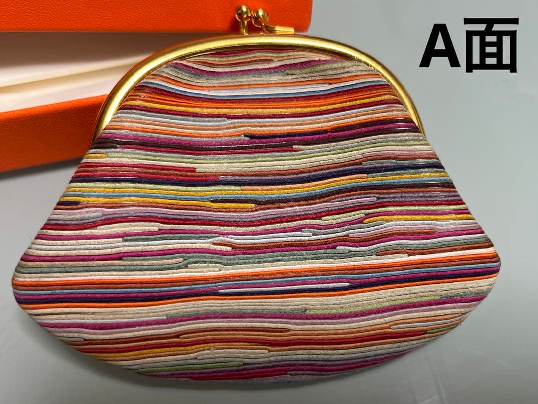 HERMÈS エルメス　ヴィブラート　がま口ケース　小銭入れ　美品