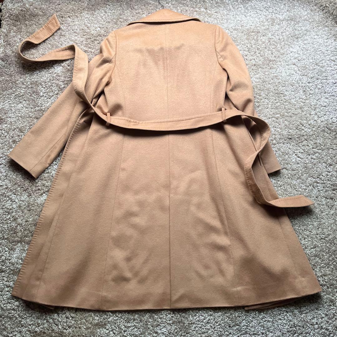 美品　高級　イネド　カシミア100% ロングコート　キャメル