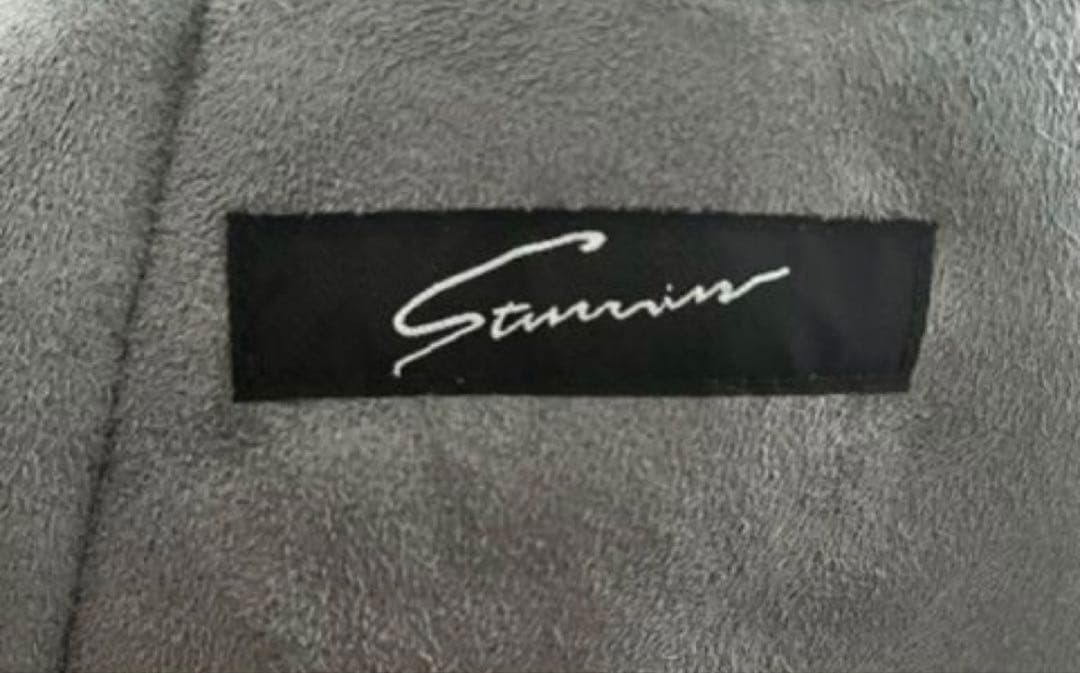 お値下！スタンニングルアー ボア コート グレー ファー ムートン