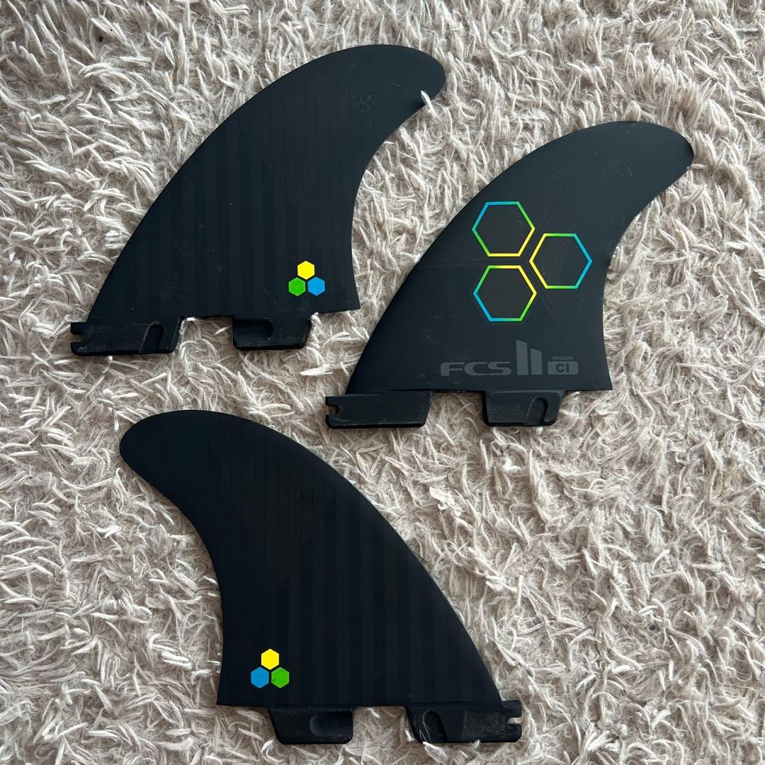 FCS II CI サーフボードフィン 3枚セットMサイズ