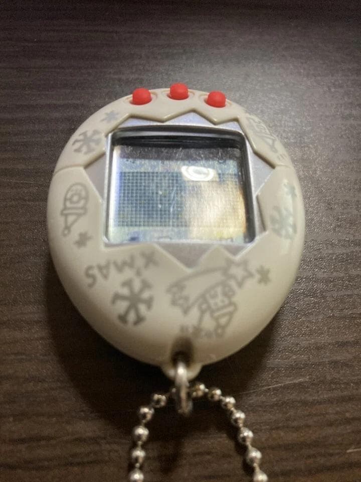 【動作確認済】バンダイ　たまごっち　サンタクロっち　ホワイト