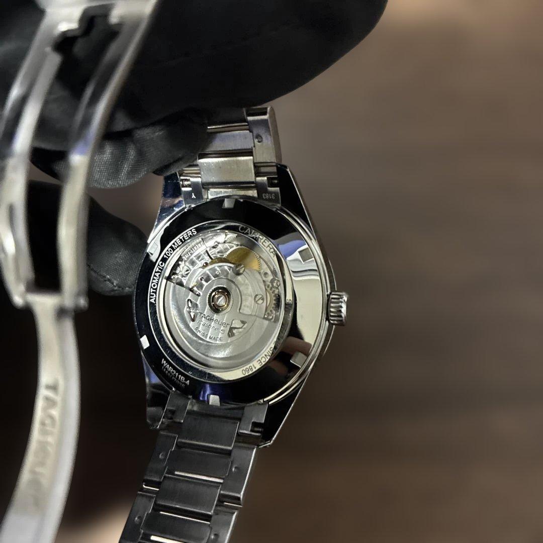 タグホイヤー カレラ キャリバー5 自動巻 WAR211B 保証書付 良品