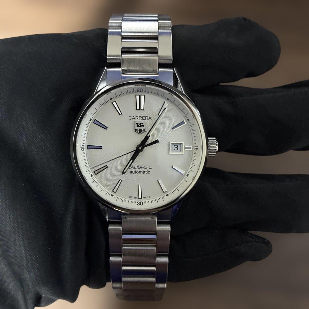タグホイヤー カレラ キャリバー5 自動巻 WAR211B 保証書付 良品