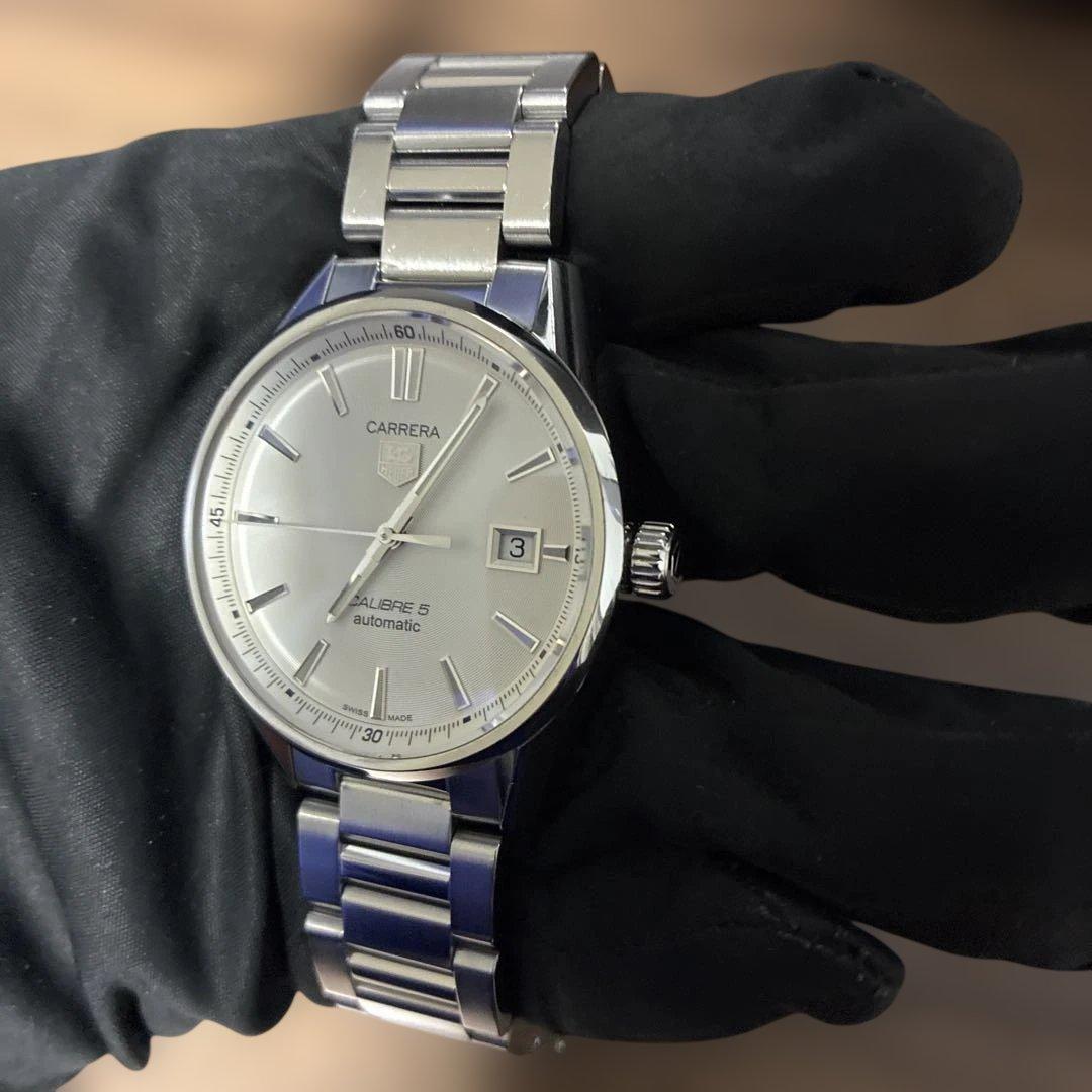 タグホイヤー カレラ キャリバー5 自動巻 WAR211B 保証書付 良品