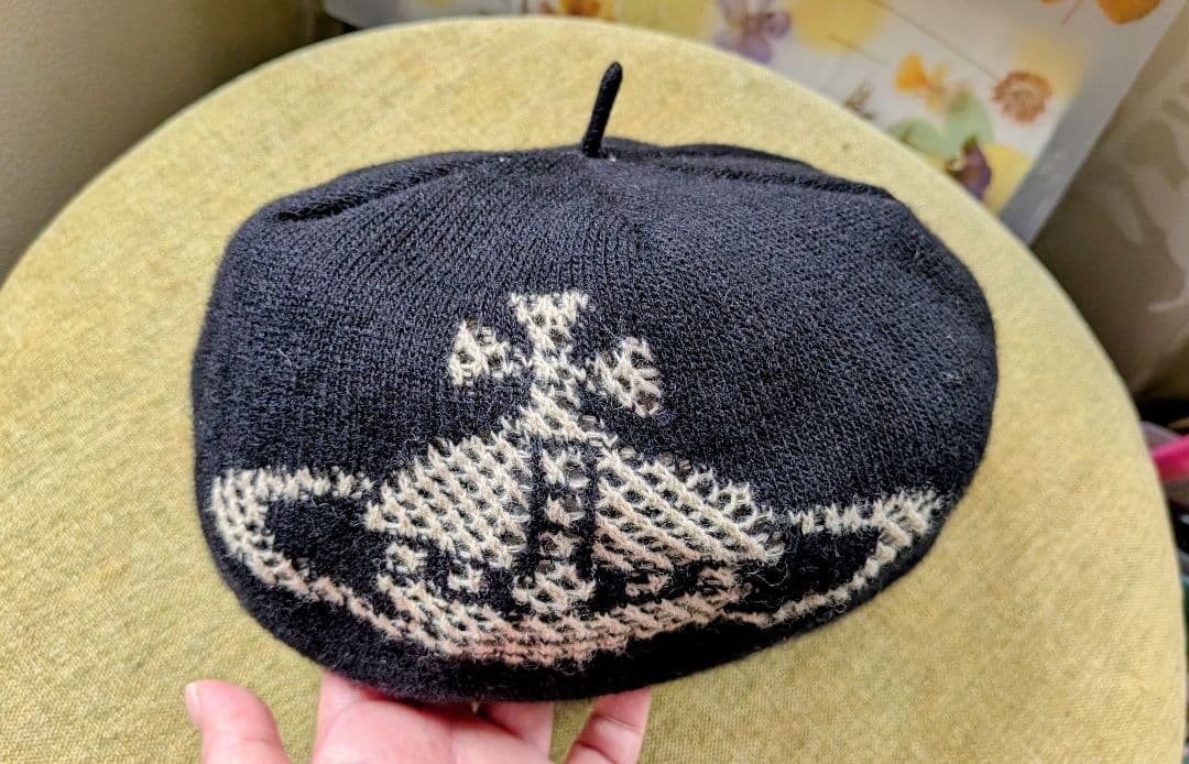 ヴィヴィアンウエストウッド オーブベレー帽 黒