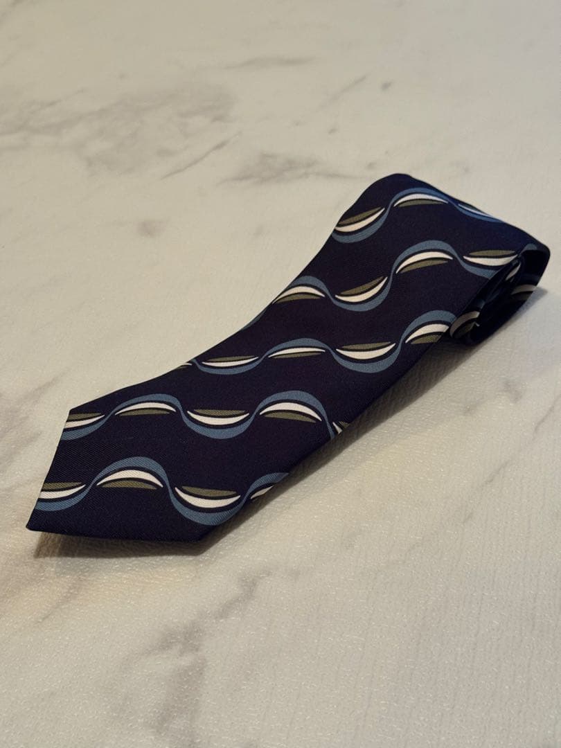 【新品未使用】Holliday & Brown ネクタイ ネイビー系