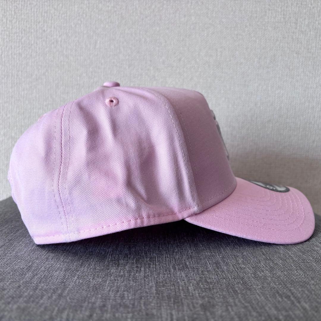 【海外限定】ニューエラ ニューヨークヤンキース 9FORTY Aフレーム ピンク