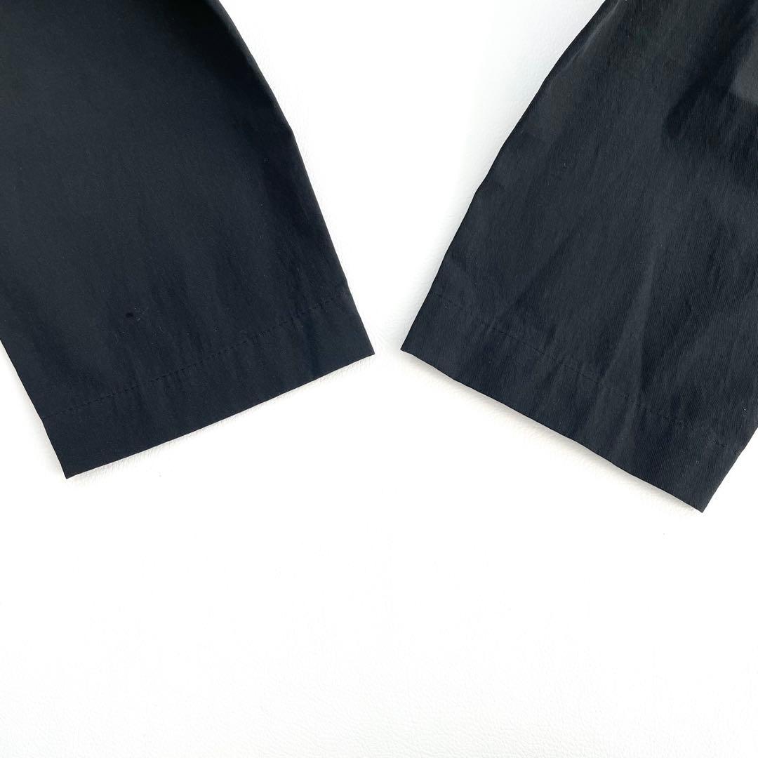 4490 【美品】アドーア ベルト付き ショート丈コート S 黒 トレンチコート