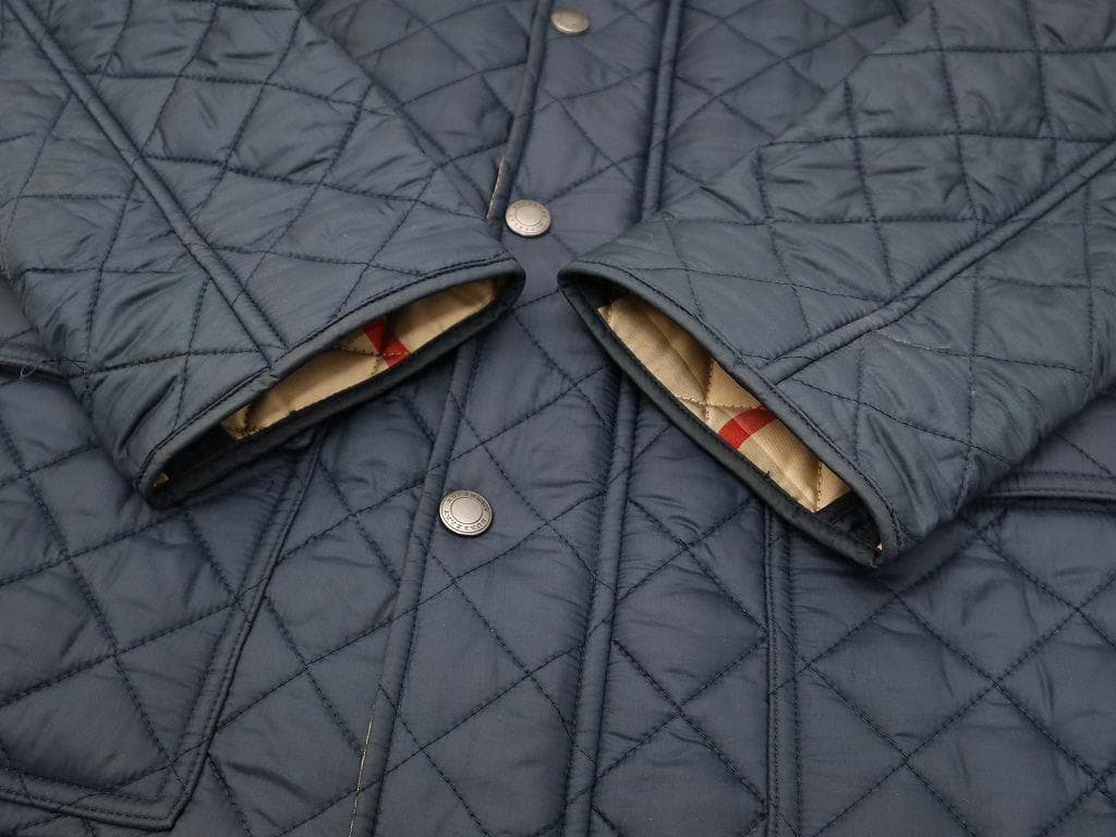 バーバリー チルドレン 2way フーディー キルティング 中綿 ジャケット