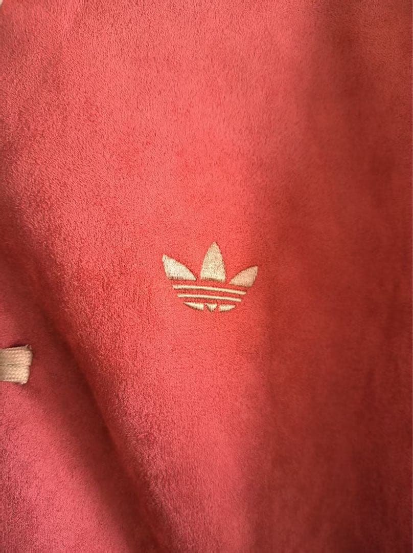 海外限定 アディダス 巳年 トラック スエード ジャケット レッド L
