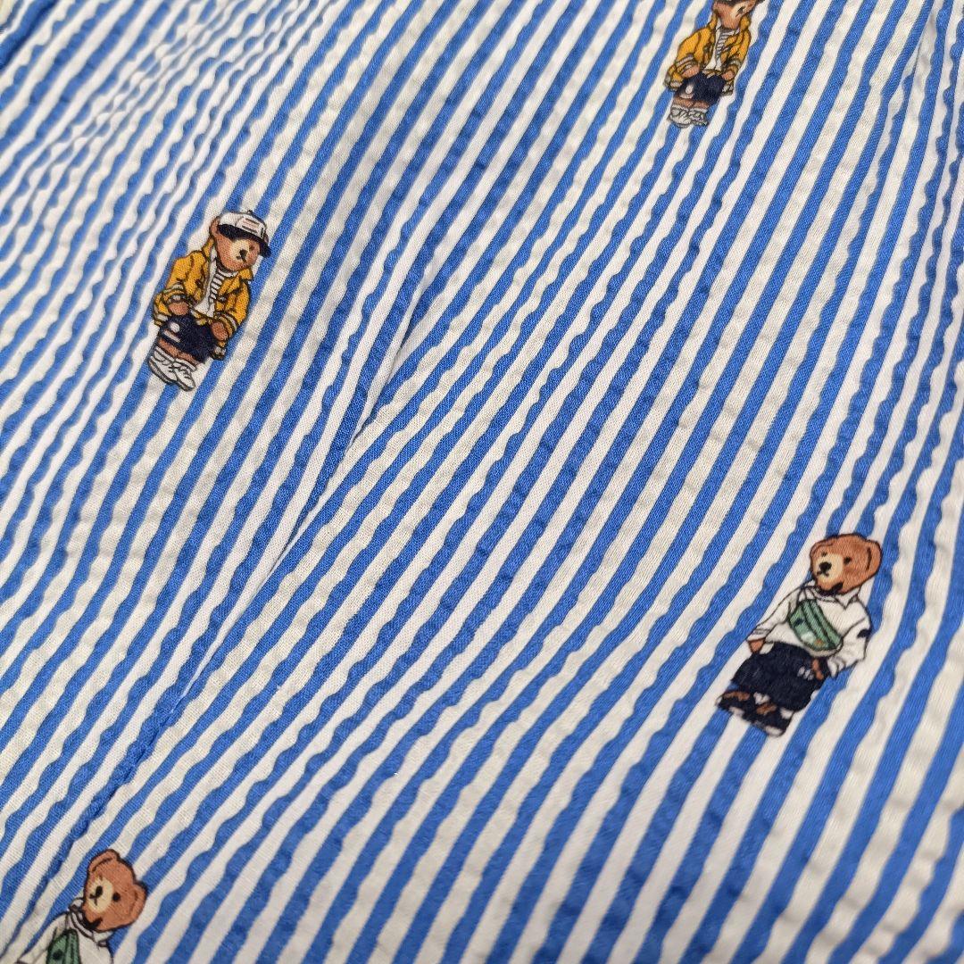 ポロラルフローレン ポロベア ロングフレアワンピース サイズ16 160 総柄