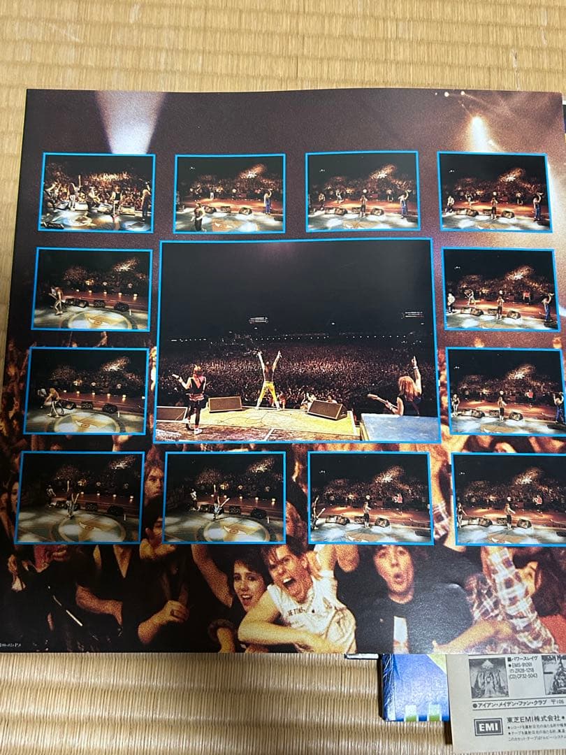 LP アイアンメイデン　死霊復活　2枚組　帯付き　初回限定盤