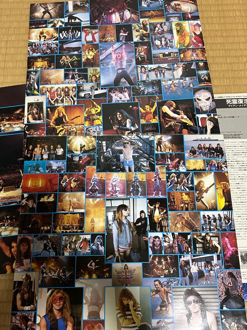 LP アイアンメイデン　死霊復活　2枚組　帯付き　初回限定盤