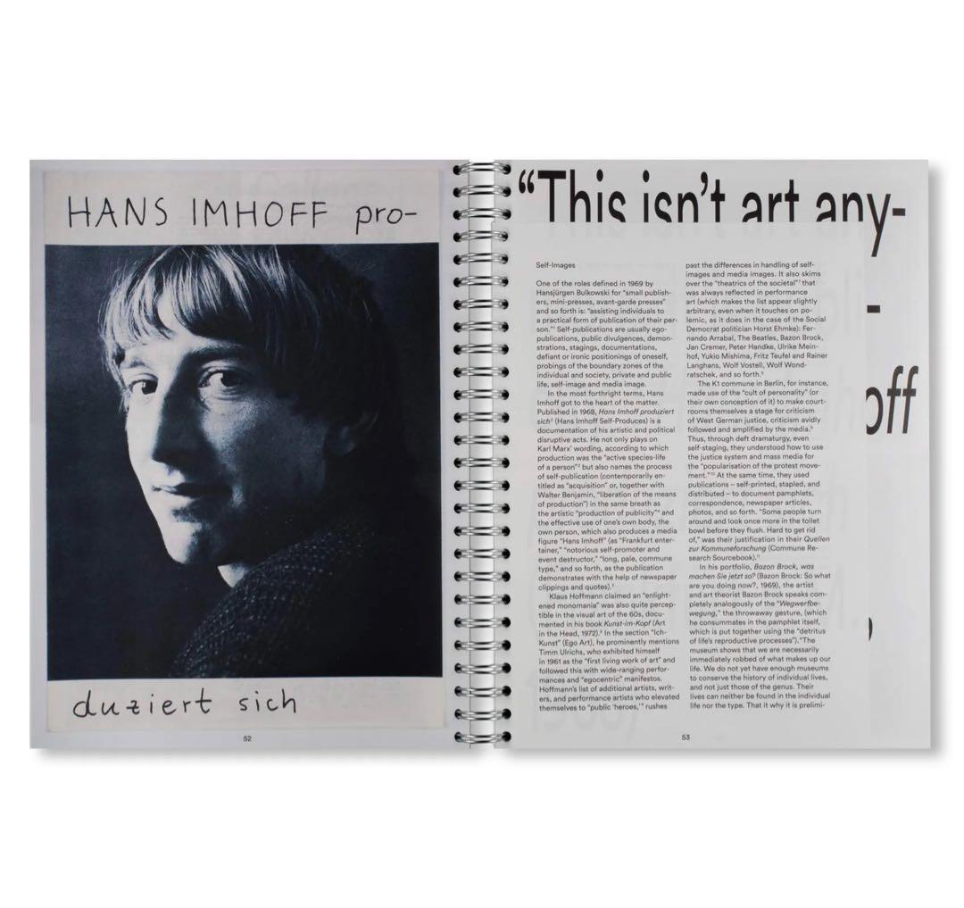 アート・デザイン・音楽 UNDERGROUND ZINES AND SELF-PUBLICATIONS