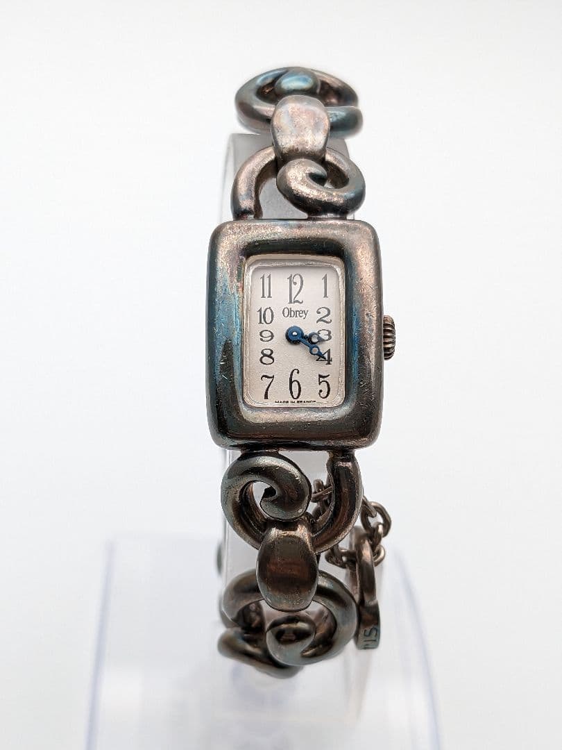 稼働品 Obrey オブレイ 銀無垢 シルバー SILVER ハンドメイド 純銀