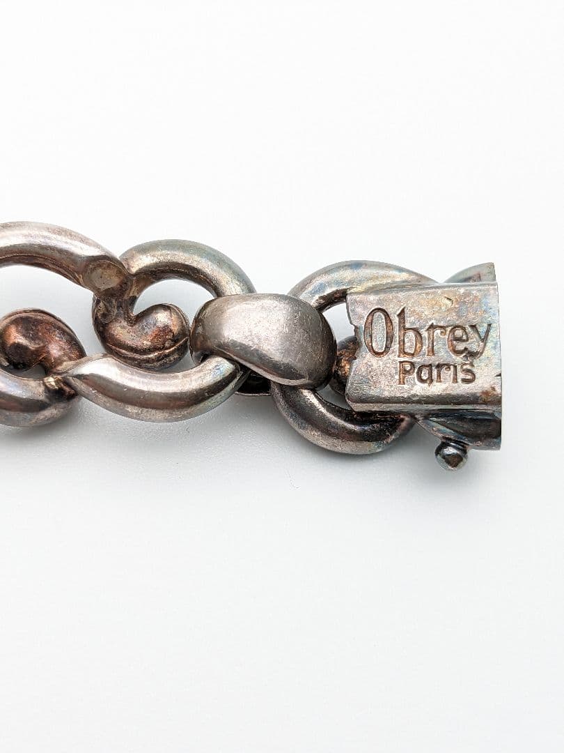 稼働品 Obrey オブレイ 銀無垢 シルバー SILVER ハンドメイド 純銀
