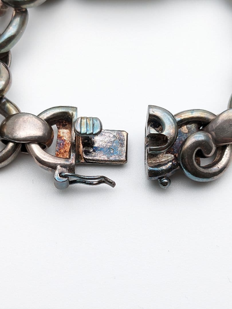 稼働品 Obrey オブレイ 銀無垢 シルバー SILVER ハンドメイド 純銀