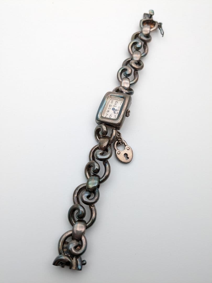 稼働品 Obrey オブレイ 銀無垢 シルバー SILVER ハンドメイド 純銀