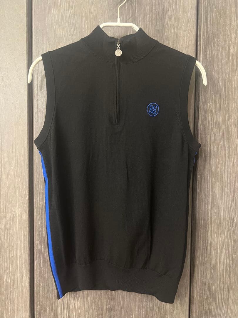 G/FORE レディース ベスト ブラック　ウール＆カシミア