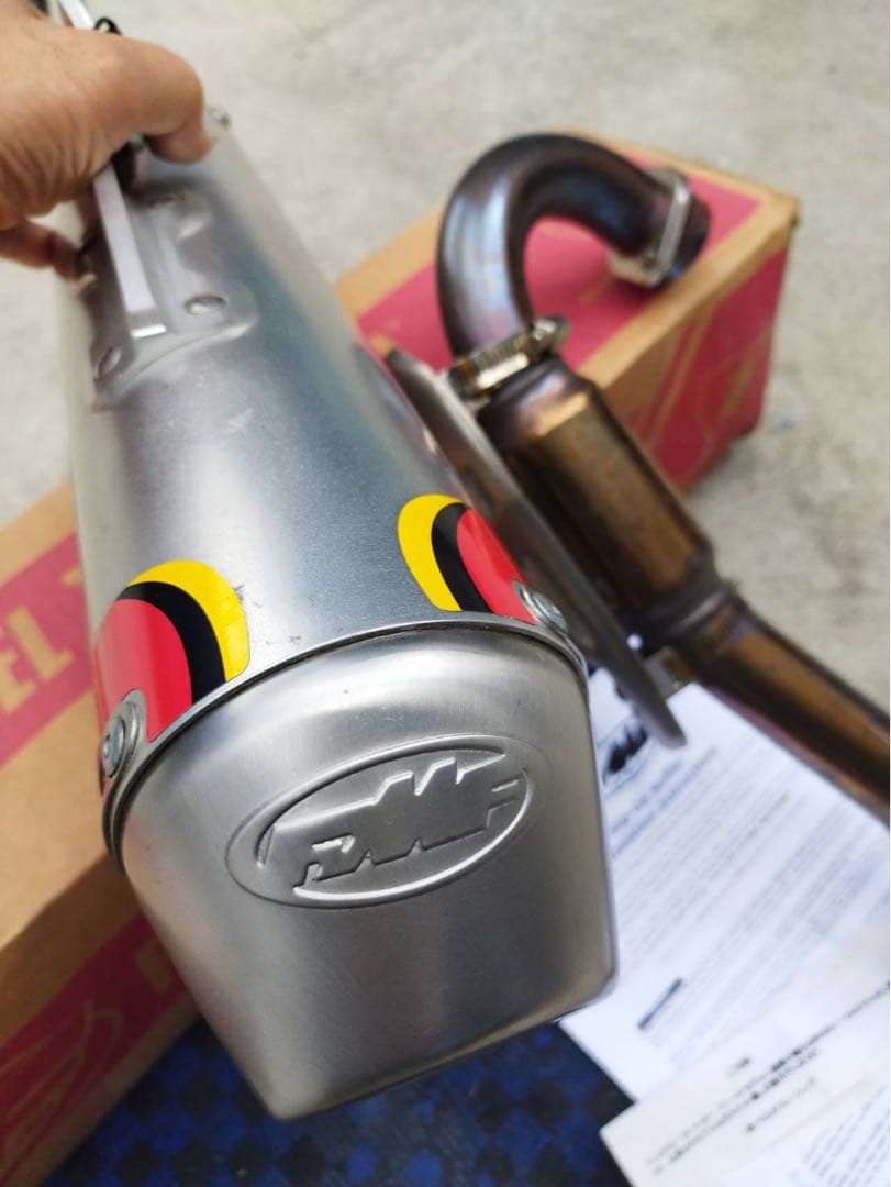 カワサキDトラ KLX250用エキパイ＋サイレンサー